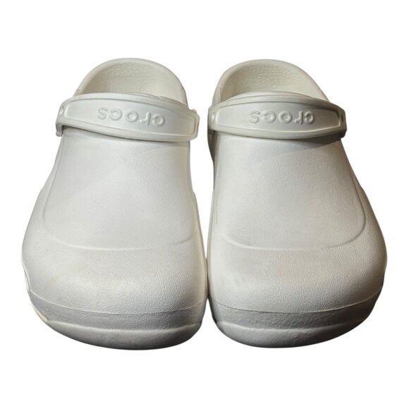 Crocs Specialist II Professional White Bistro / Hospital Clogs Mens Size 13 - Picture 6 of 10